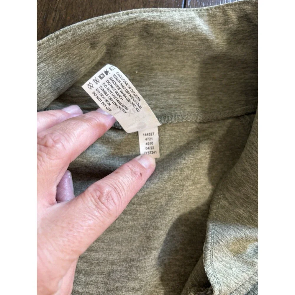 Yogalicious Lux Women's Full Zip Active Jacket With Pockets Heather Sage XL
